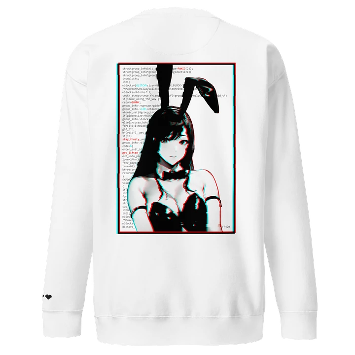 Panic Glitchy Bunny Girl Sweatshirt 2.0 product image (58)