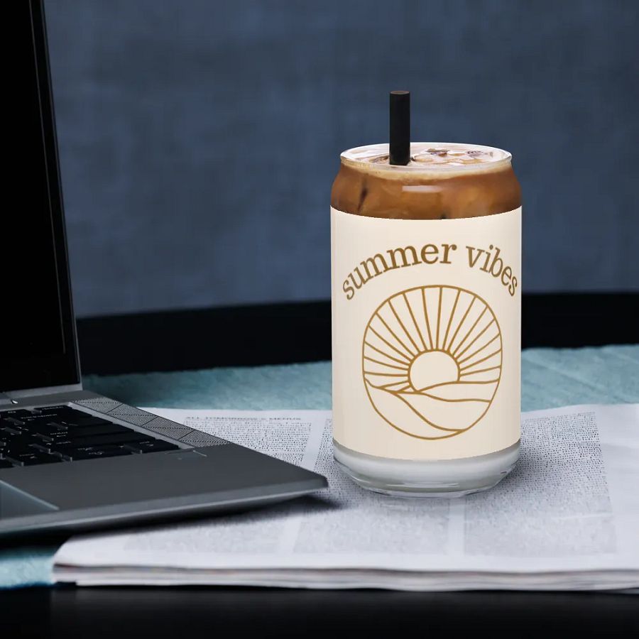 Verre en forme de canette summer vibes product image (33)
