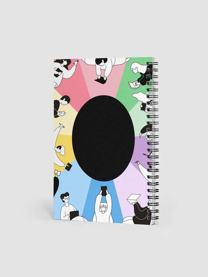 Spectrum of Knowledge Spiral Notebook product image (2)