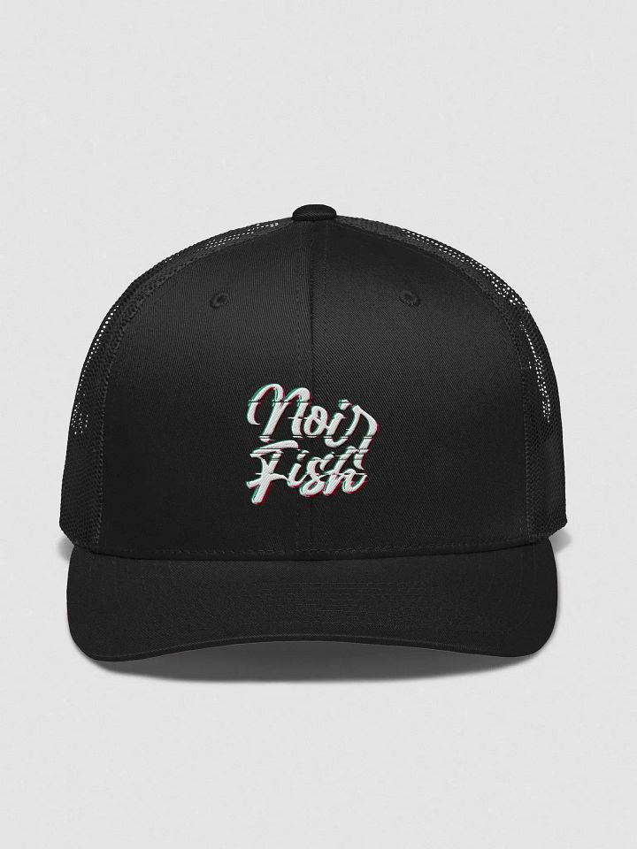 QSHW NOIRFISH EMBROIDERED LOGO RETRO TRUCKER HAT product image (1)