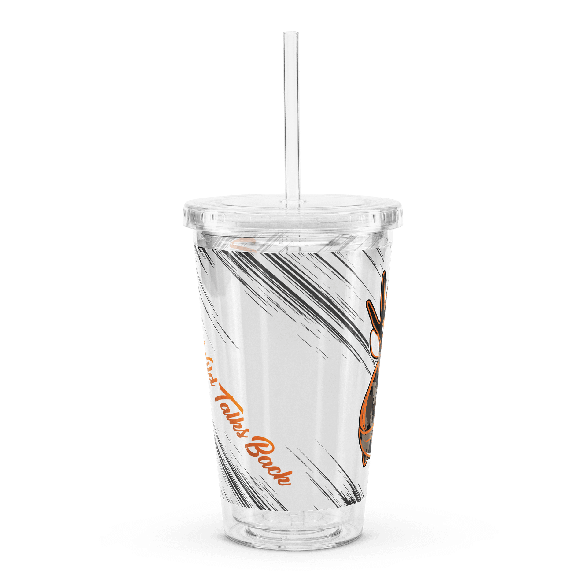 Double Wall Tumbler W/ Straw product image (1)