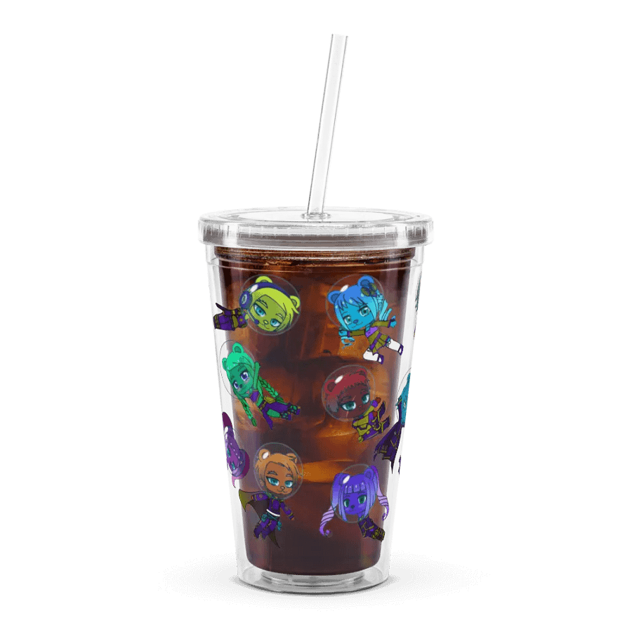 The Shadow Bears (Floating) Plastic Tumbler 16oz product image (12)