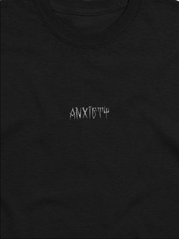 anxiety - tshirt product image (2)