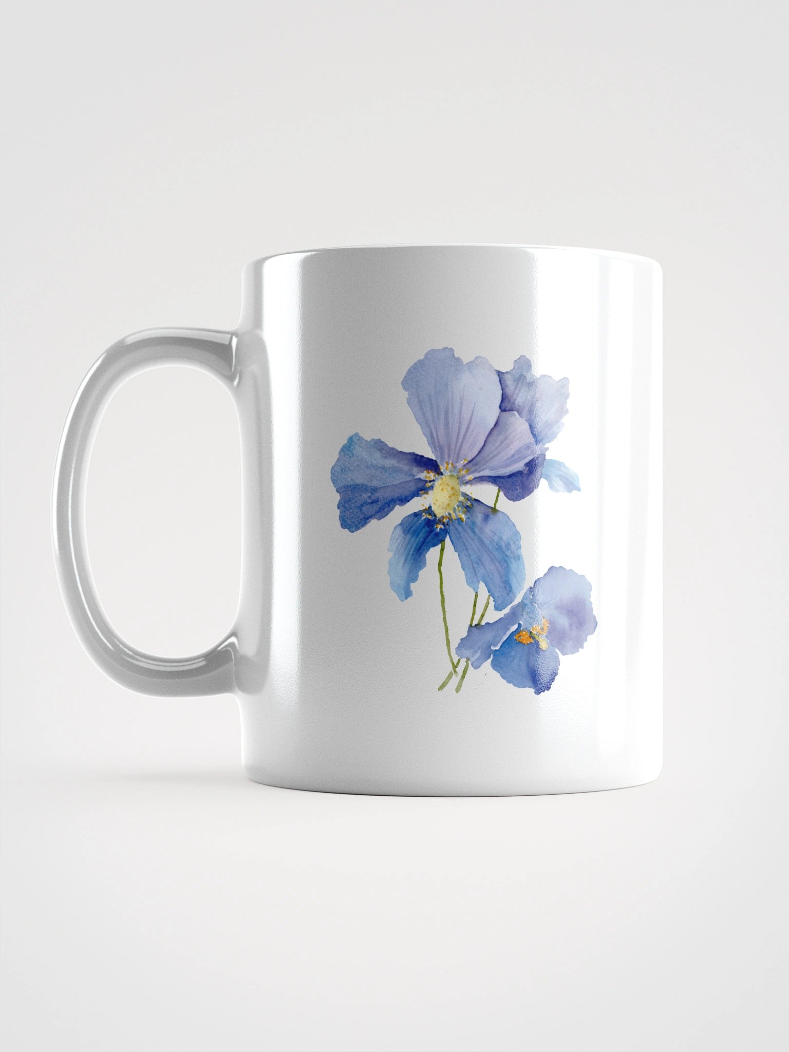Blue Meconopsis Delight Mug product image (6)