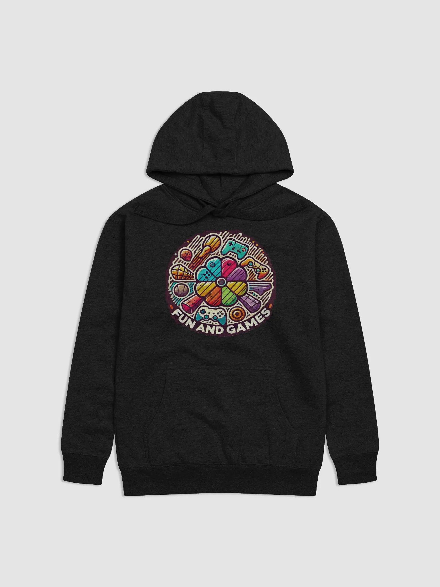 Fun & Games Colorful Hoodie product image (3)