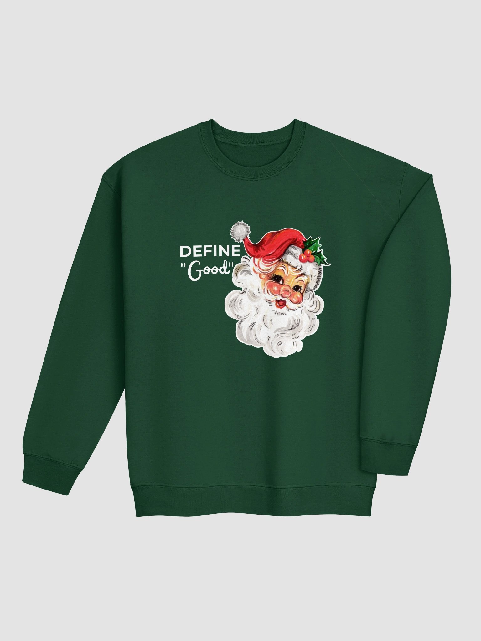 Define Good Moral Lawgiver Christmas Graphic Crewneck Sweatshirt product image (10)