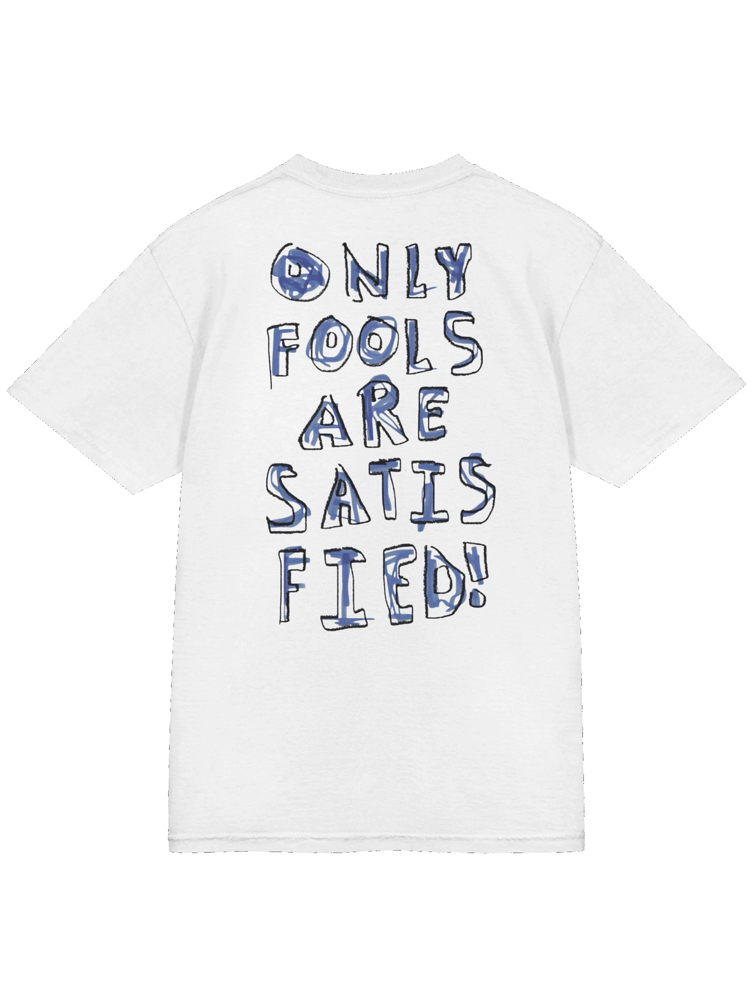 Satisfied? Box Logo Tee product image (4)