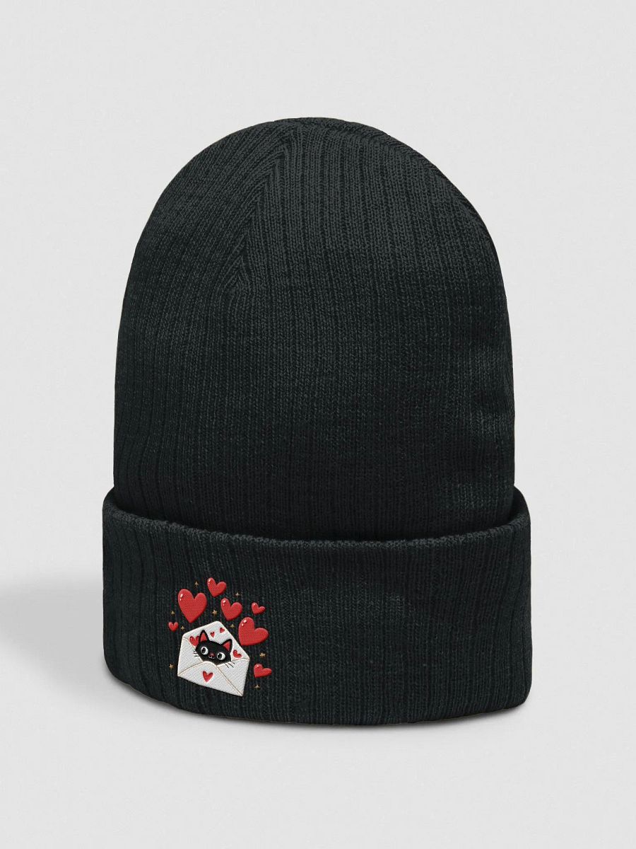 Feline Valentine Envelope - Embroidered beanie product image (3)