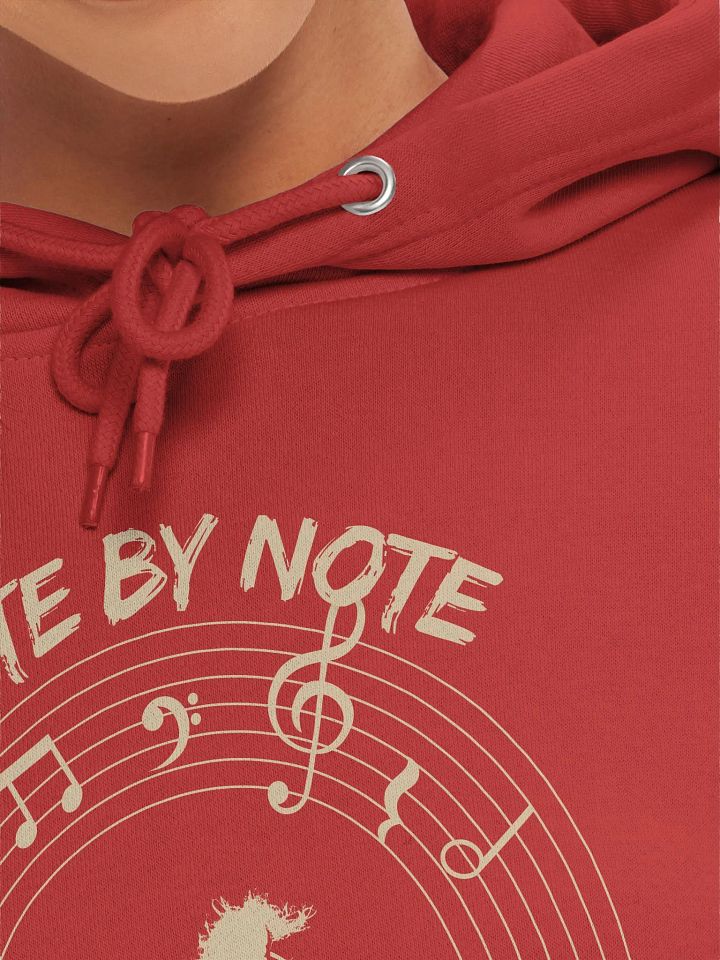 Note By Note We Rock-Hoodie product image (2)