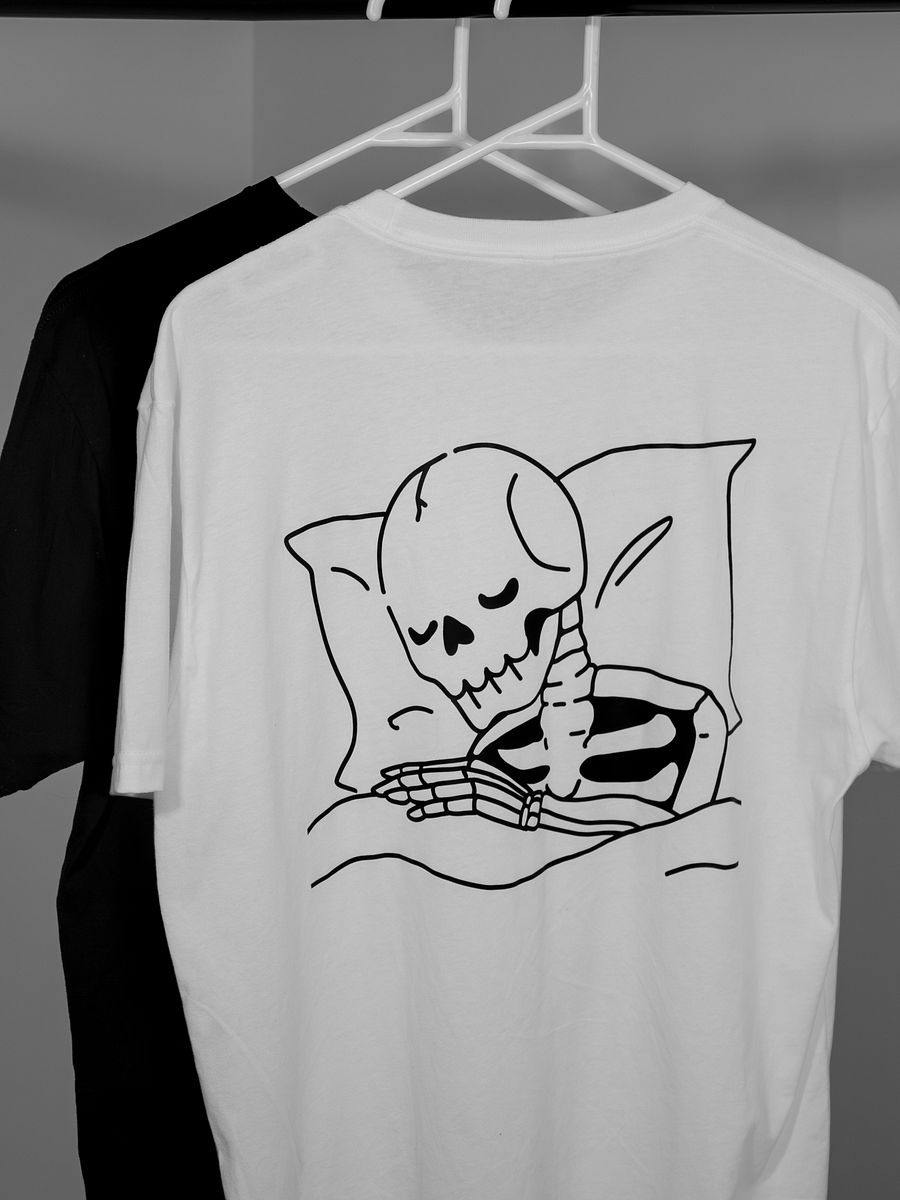Sleep Addict Tee White product image (5)