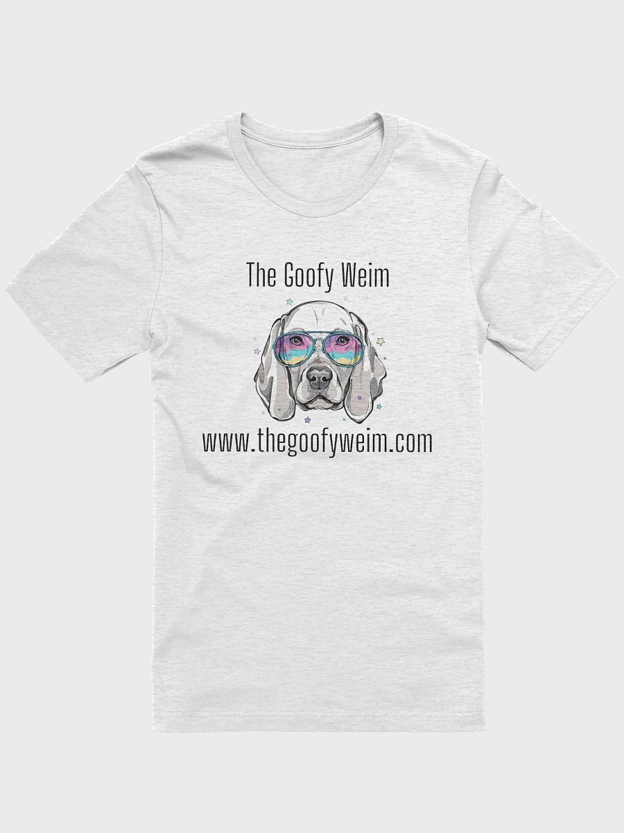 The Goofy Weim Logo Merch - Bella+Canvas Supersoft T-shirt product image (3)