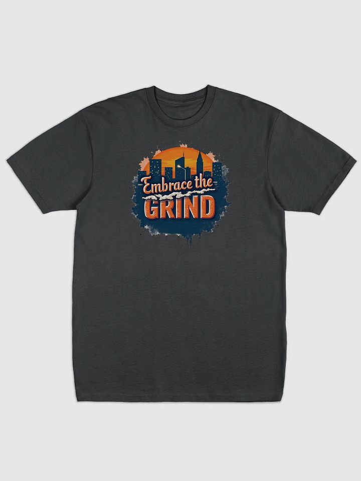 Sunset Cityscape 'Embrace the Grind' Tee product image (1)
