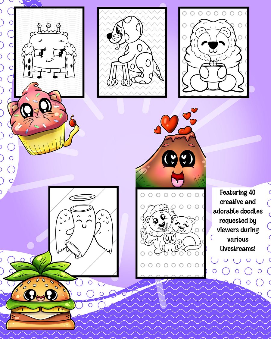 Draw Me A Doodle Vol 1 DIGITAL DOWNLOAD product image (2)