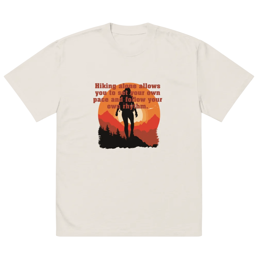 Hiking alone allows you to set your own pace and follow your own rhythm. product image (3)