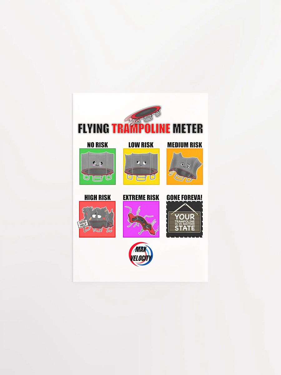 Flying Trampoline Poster product image (2)