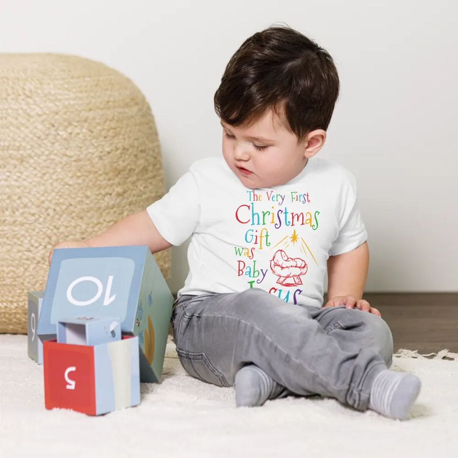 The Very First Christmas Gift Toddler T-Shirt product image (7)