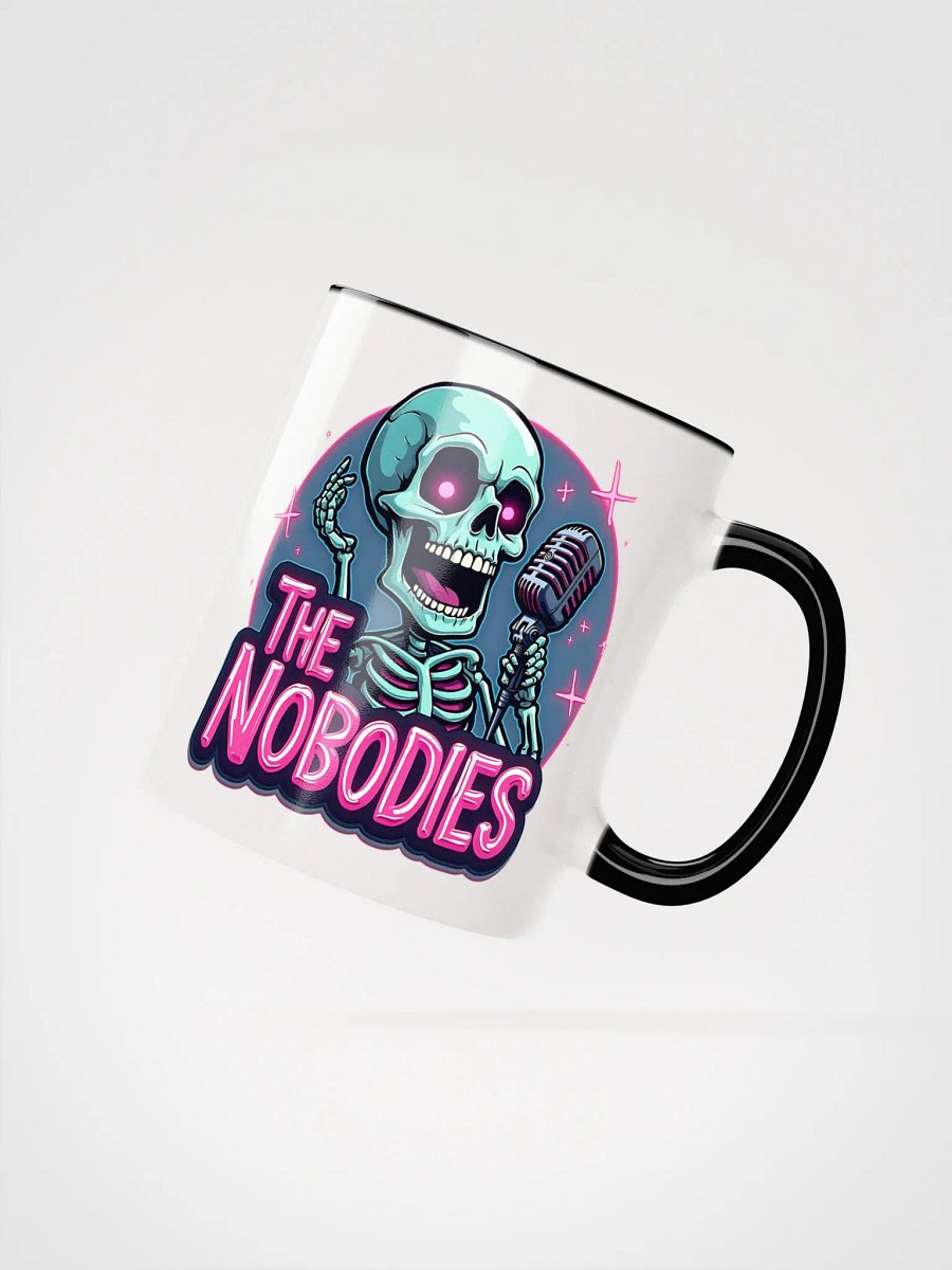 "The Nobodies" Ceramic Mug with Color Inside product image (3)