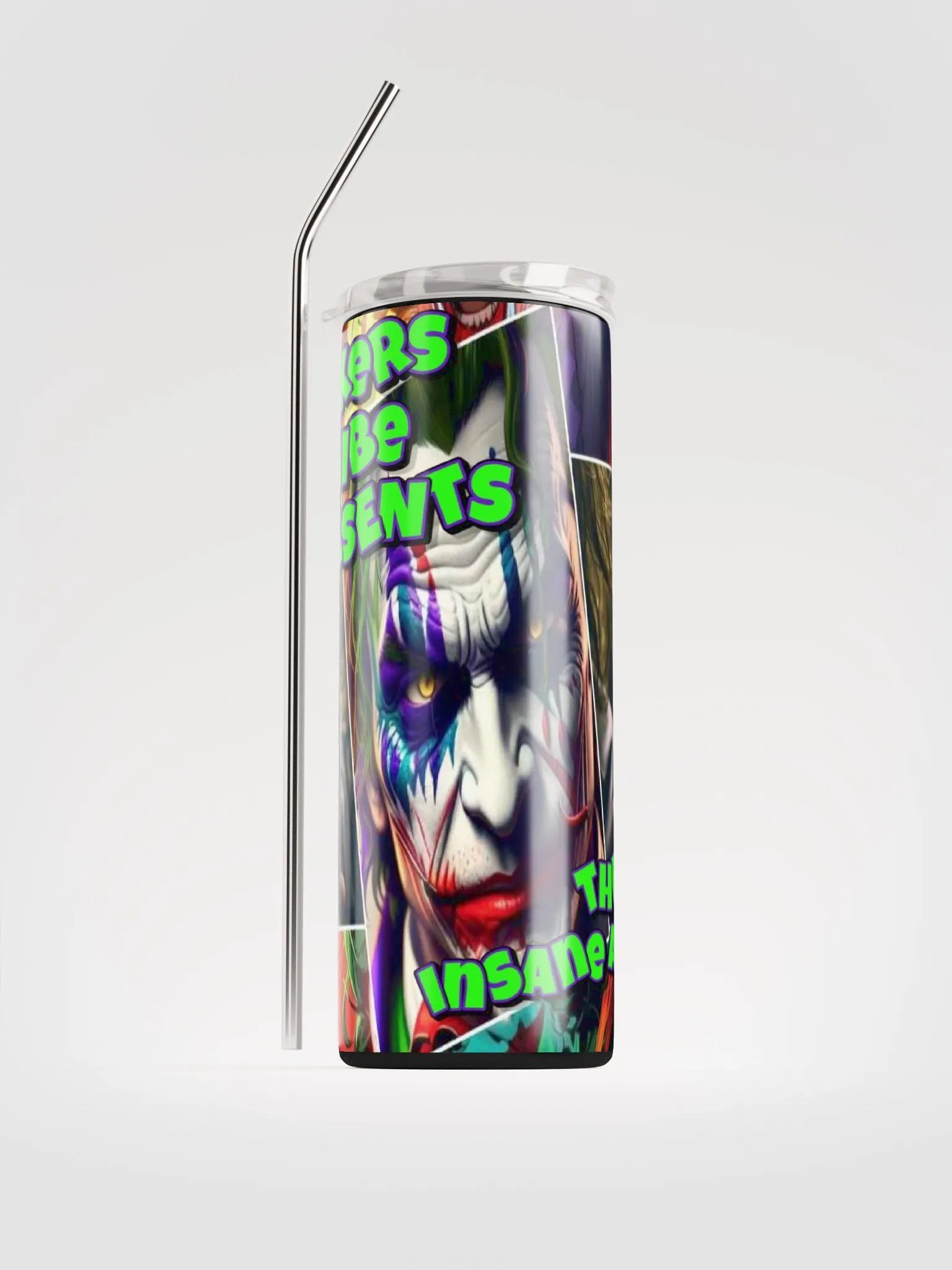 Jokers Vibe Presents Steel Tumbler product image (1)