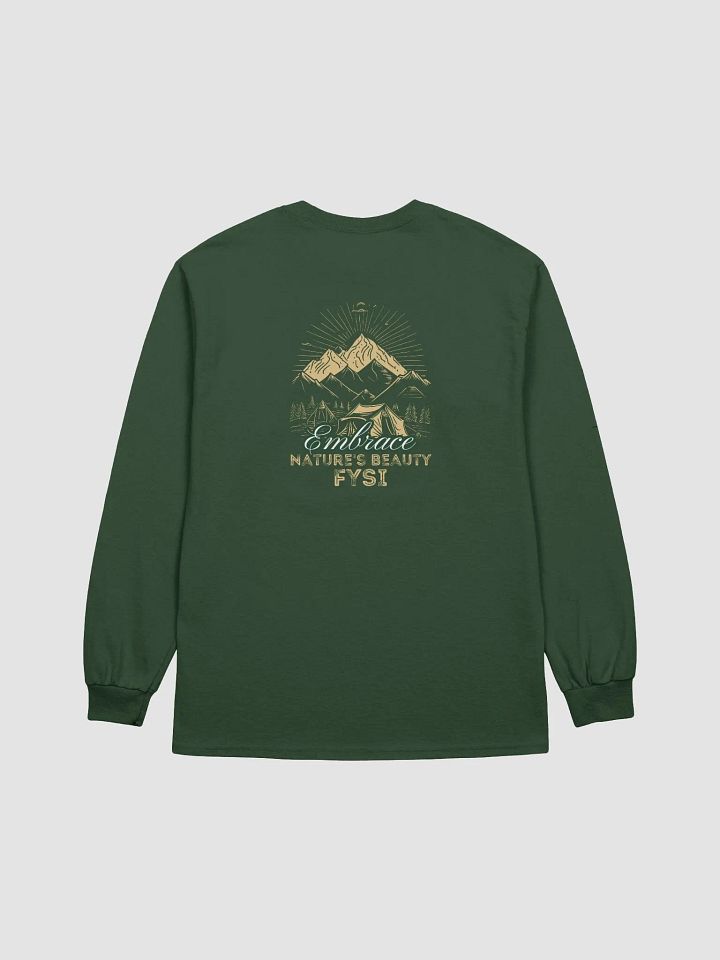 Embrace Nature ultra cotton long sleeve t-shirt product image (2)