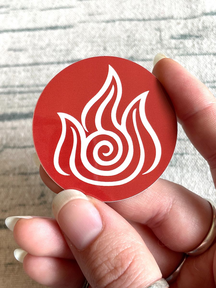 Fire Nation Emblem Sticker product image (3)