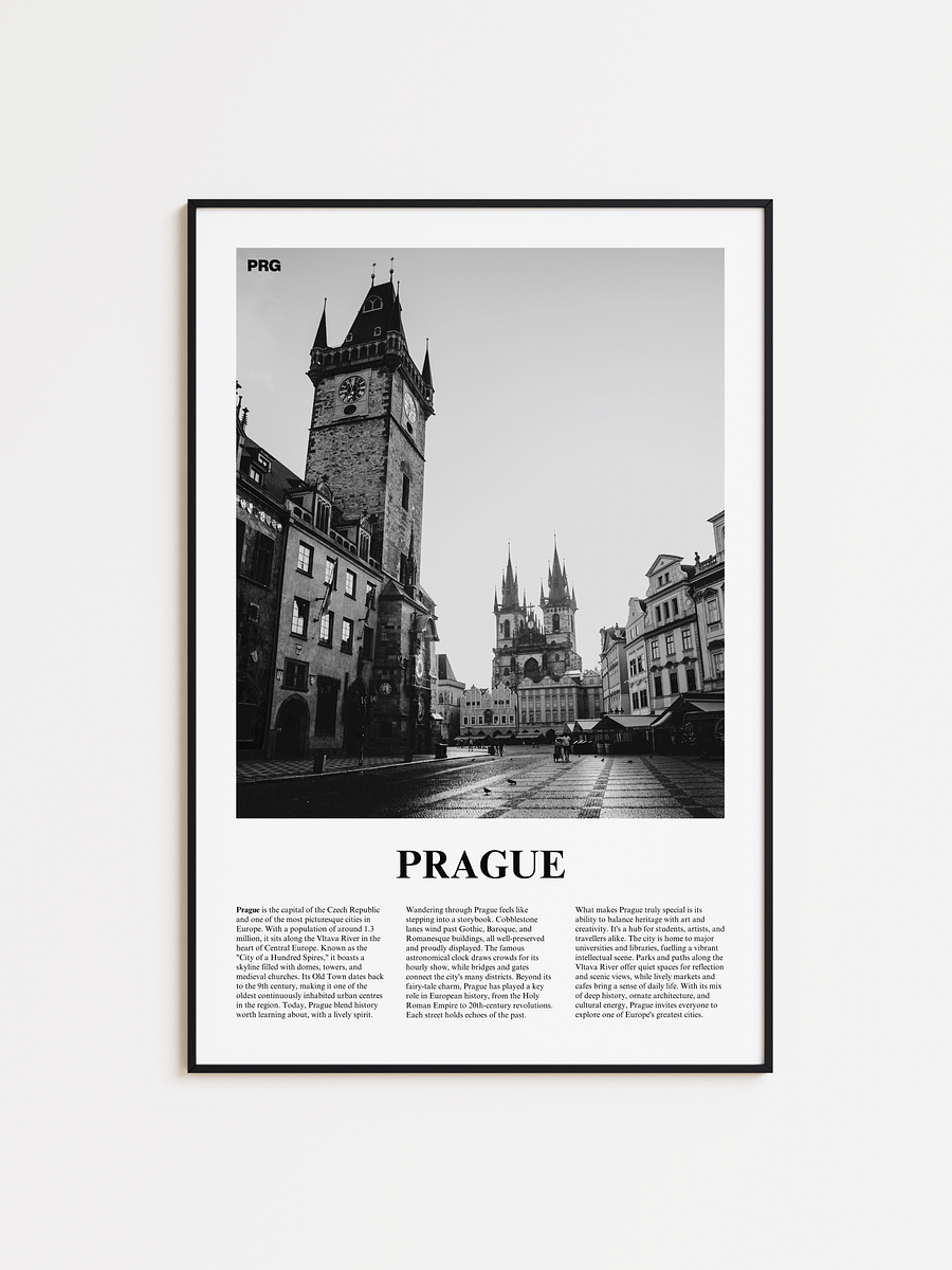 Prague 01 Newspaper Poster product image (1)
