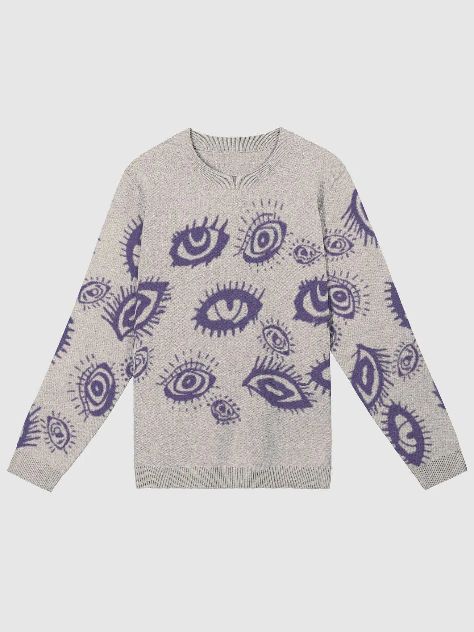 Eye-See-Everything Knitted Crewneck product image (1)