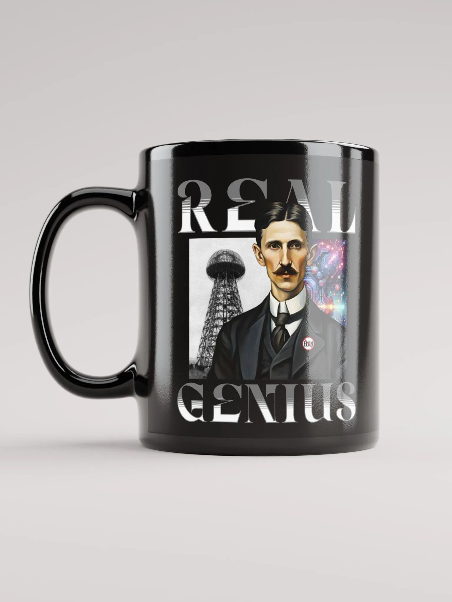 Nikola Tesla - Real Genius Anti-Elon Mug product image (11)