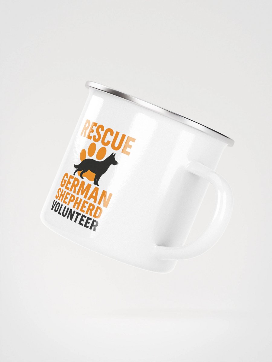Rescue German Shepherd Enamel Mug product image (3)