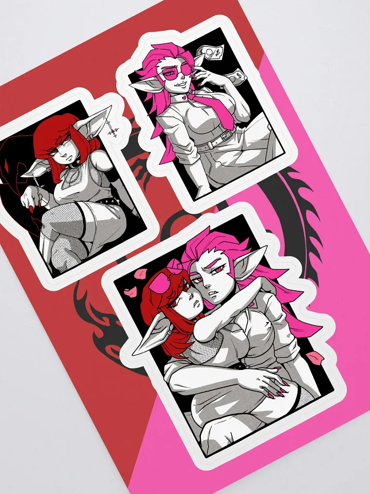 LGI Waifus Stickers product image (1)