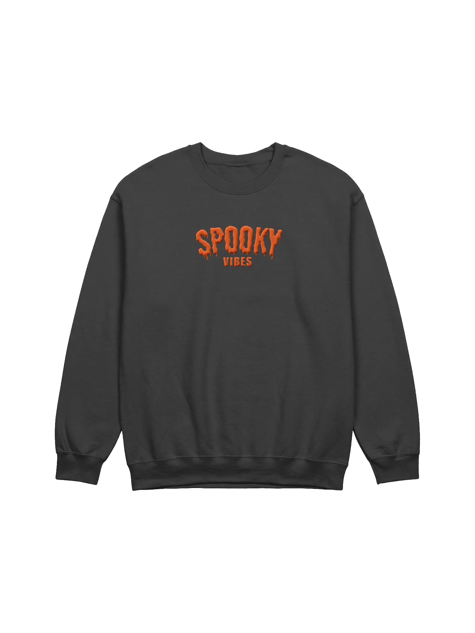 Spooky Vibes Embroidered Crewneck Sweatshirt product image (3)