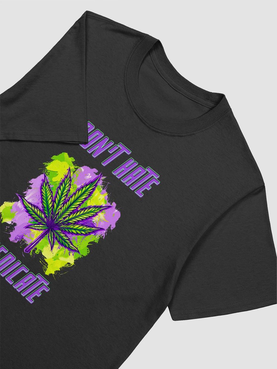 Vibrant Medicate Marijuana Leaf T-Shirt product image (3)