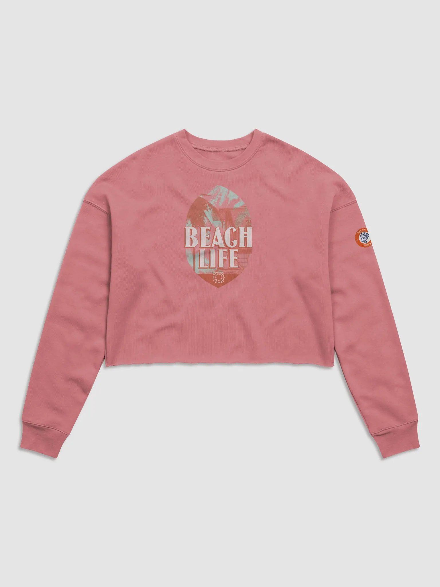 Beach Life Women's Cropped Sweater product image (1)