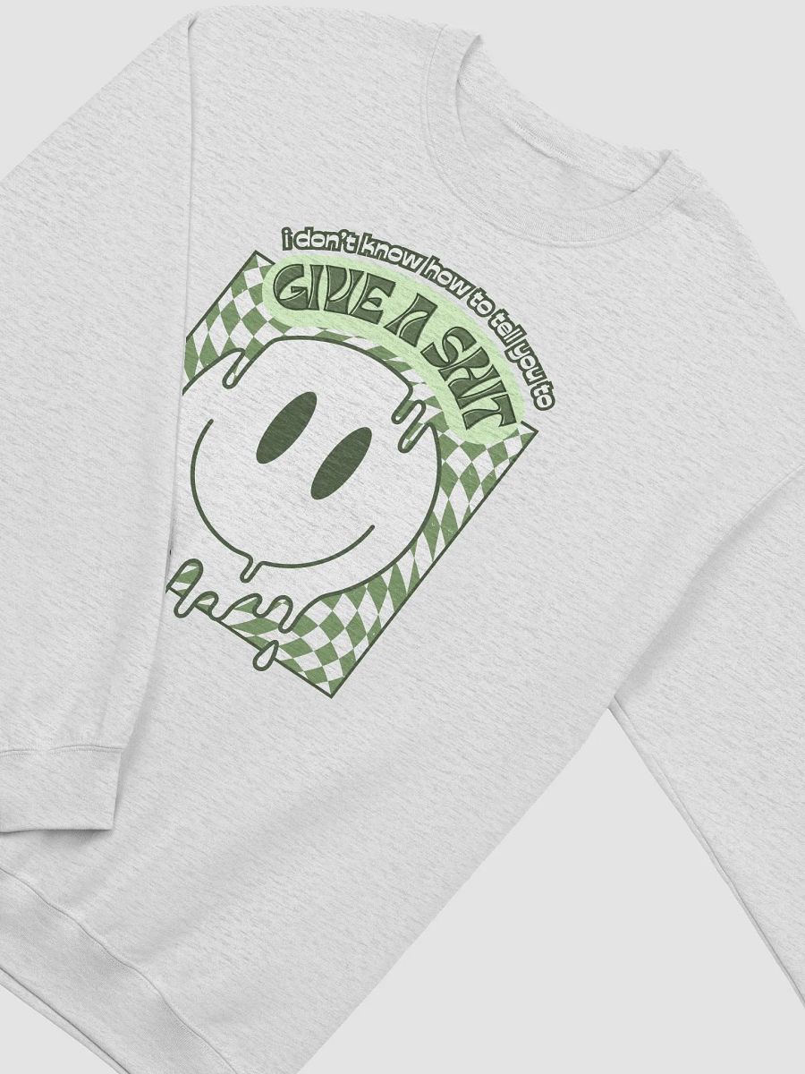 GIVE A SH*T classic sweatshirt product image (39)