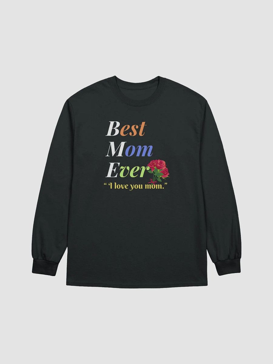 Best Mom Ever Gildan Ultra Cotton Long Sleeve T-Shirt product image (1)