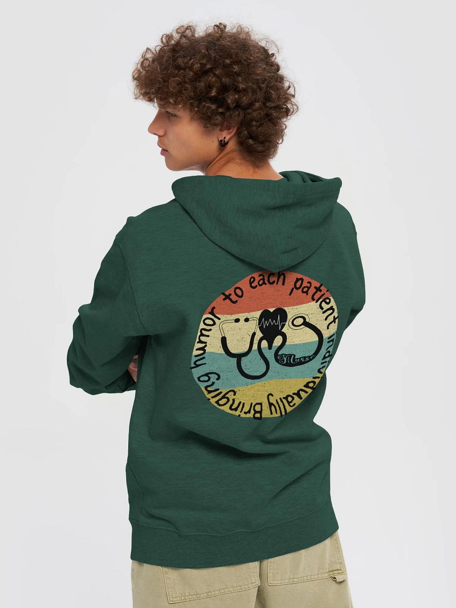 Bringing humor to each patient individually Retro Zip-Up Hoodie product image (22)