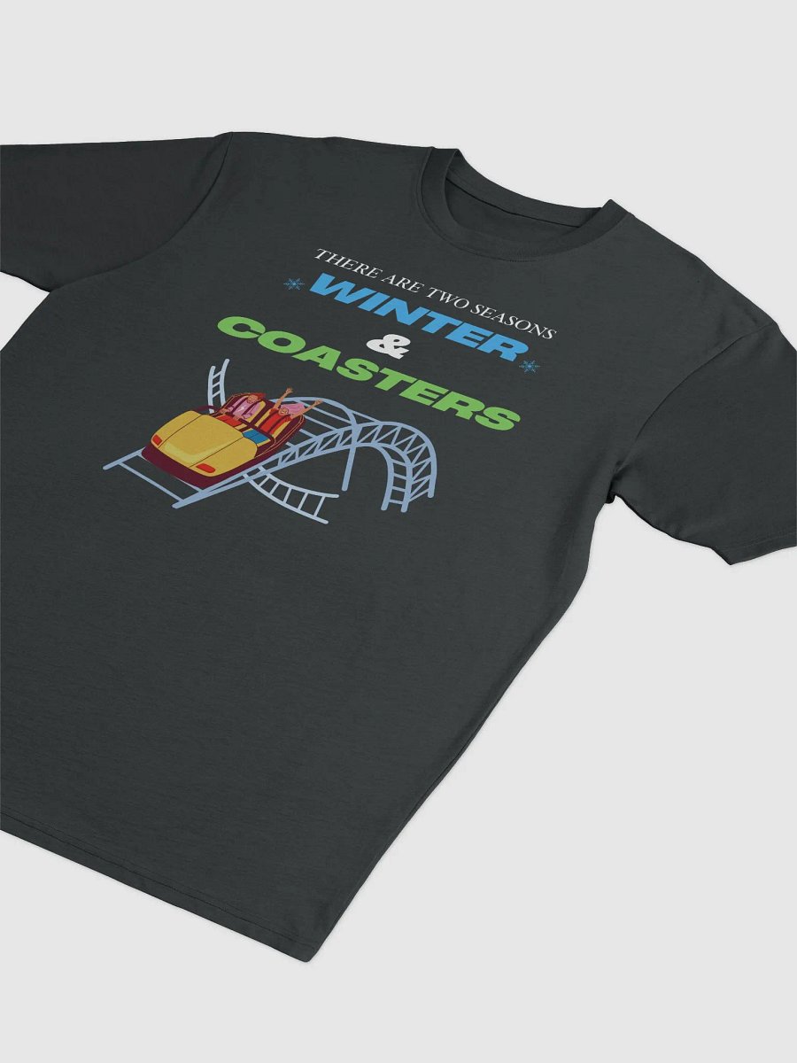 There are two Seasons, Winter & Coasters - Color Heavy T-Shirt product image (3)