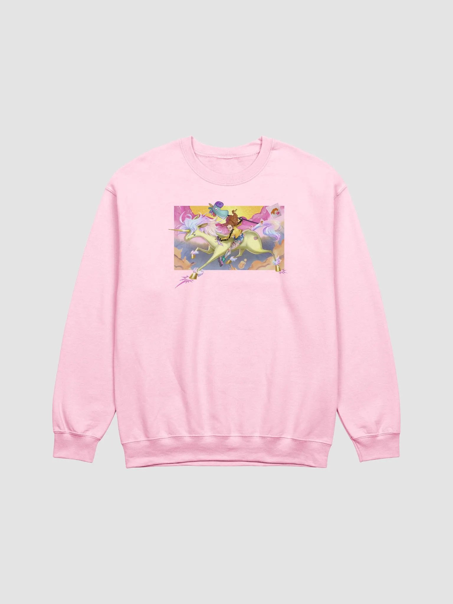 Whimsical Battle Crewneck Sweatshirt product image (1)