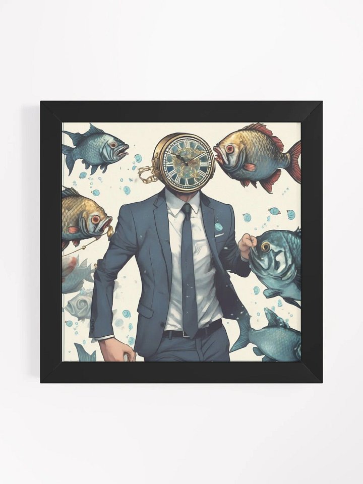 Timeless FishFight Framed Print product image (2)
