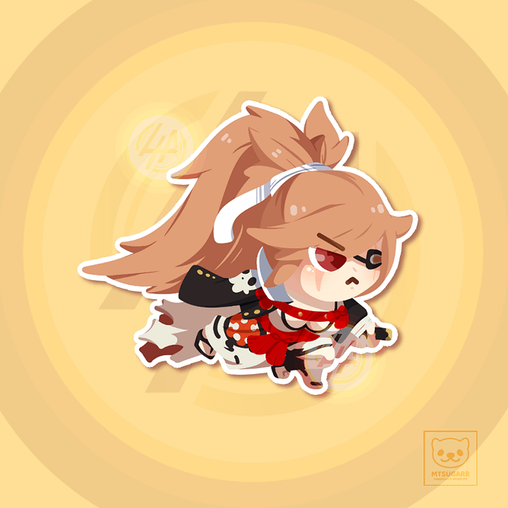 Chibi Baiken Sticker product image (1)