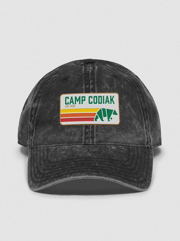 Camp Codiak Embroidered Denim Dad Hat product image (1)