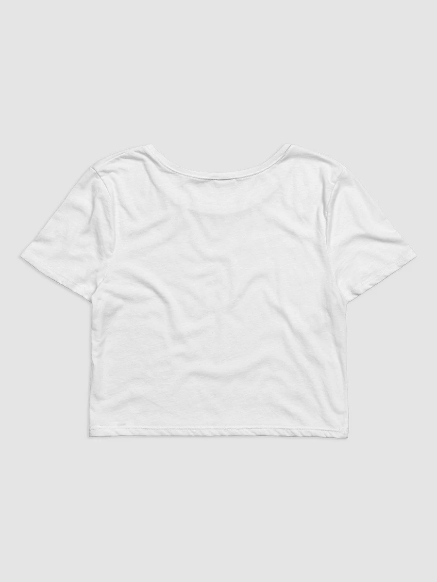 Klingon Pop Logo Cropped T-Shirt (White) product image (6)