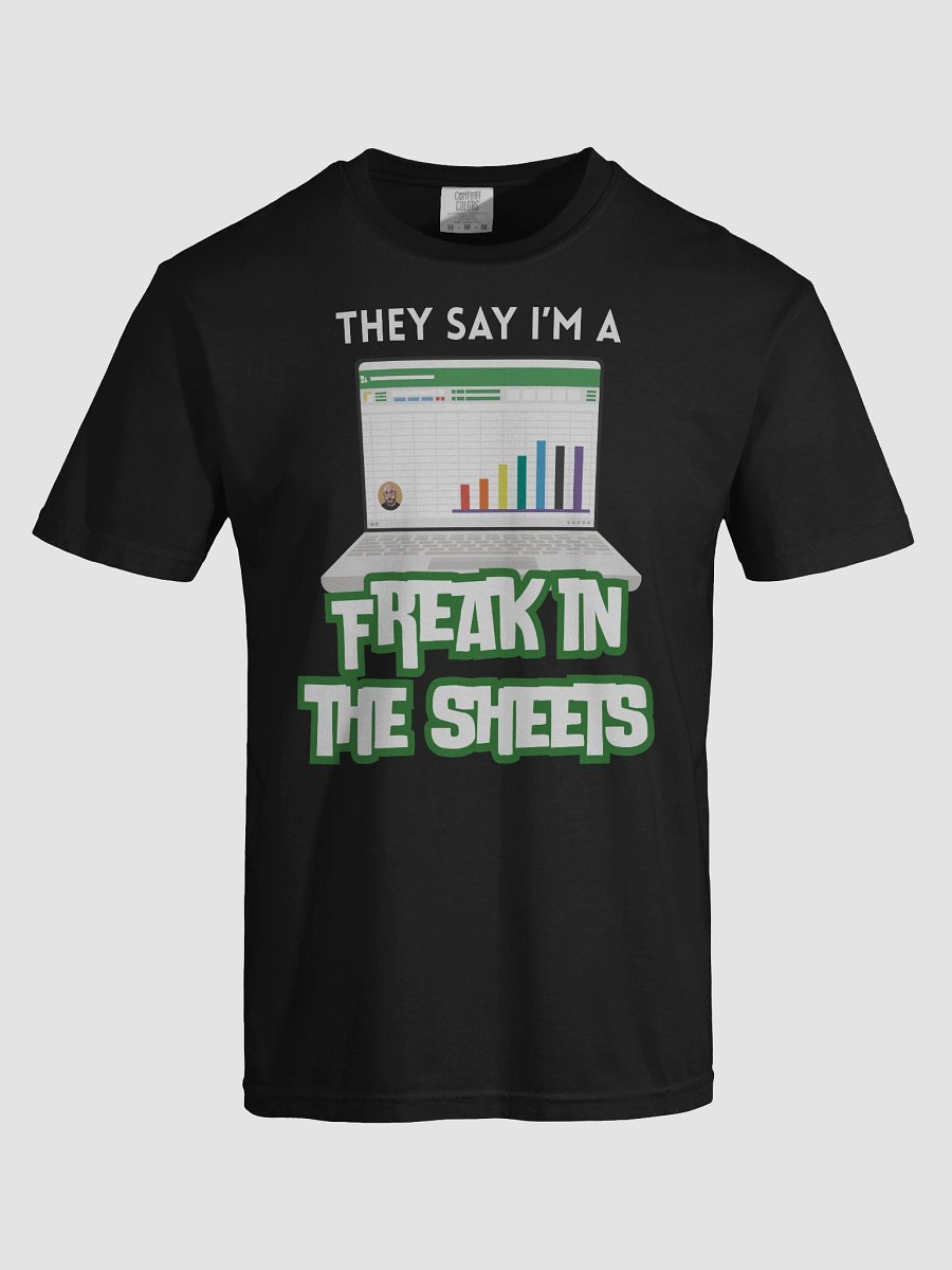 "Freak in the (Spread) Sheets" T-Shirt product image (7)