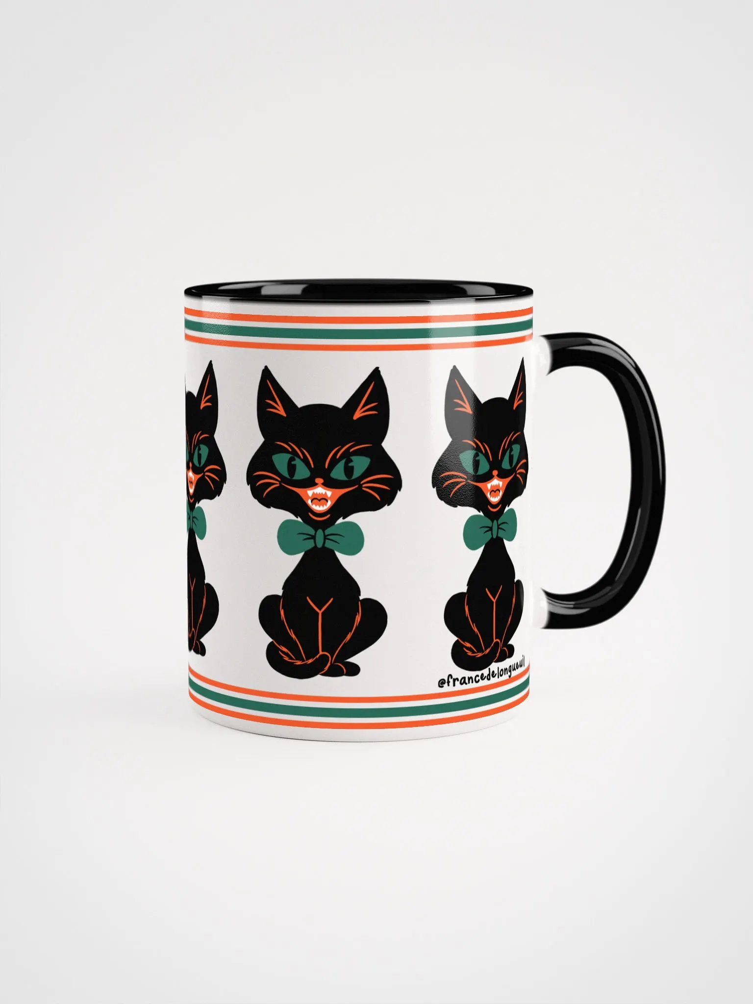Tasse à café ''Chat d'Halloween'' product image (1)