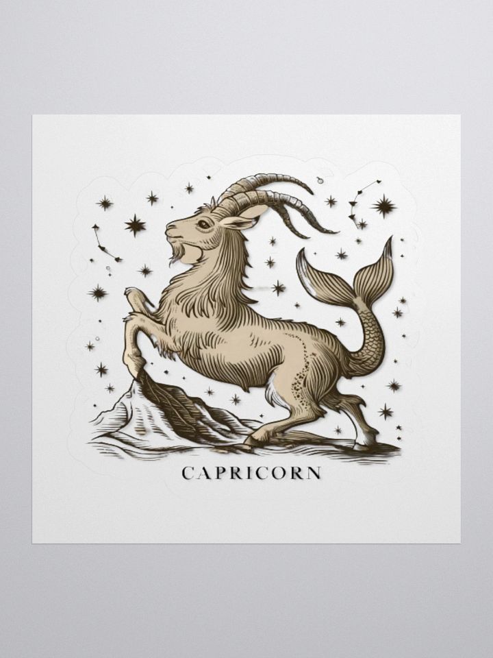 Capricorn Kiss-Cut Sticker product image (2)