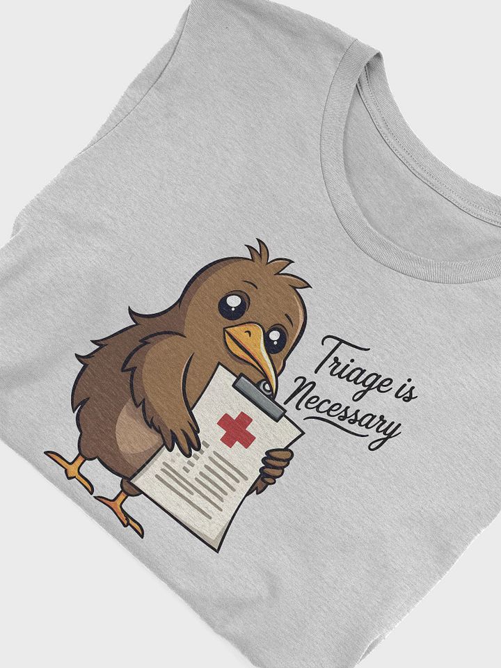 Kiwi Bird Triage T-Shirt, Wildlife Vet Gift, Wildlife Rehabber T-shirt product image (2)