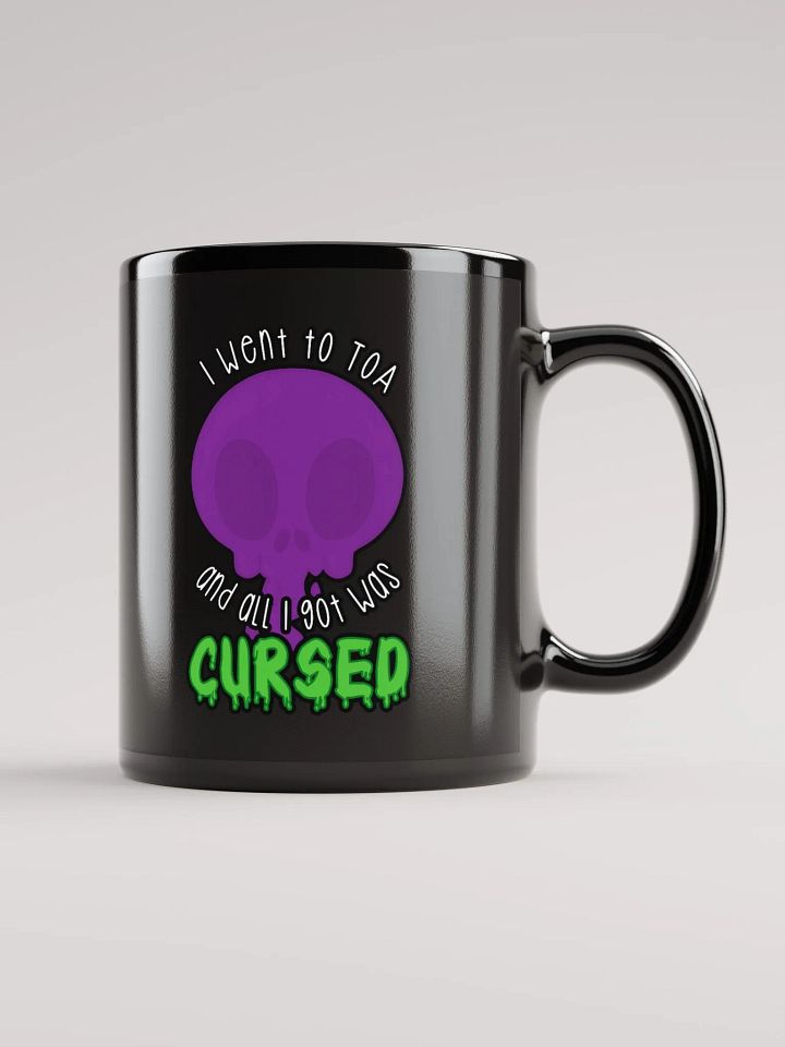 All I Got Was Cursed - Demon Hunter - Black Glossy Mug product image (1)