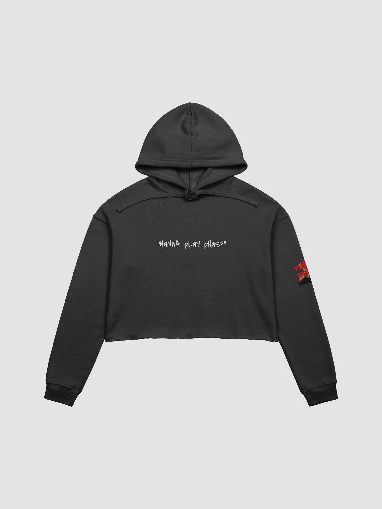 Furbs wanna play phas cut hoodie product image (1)