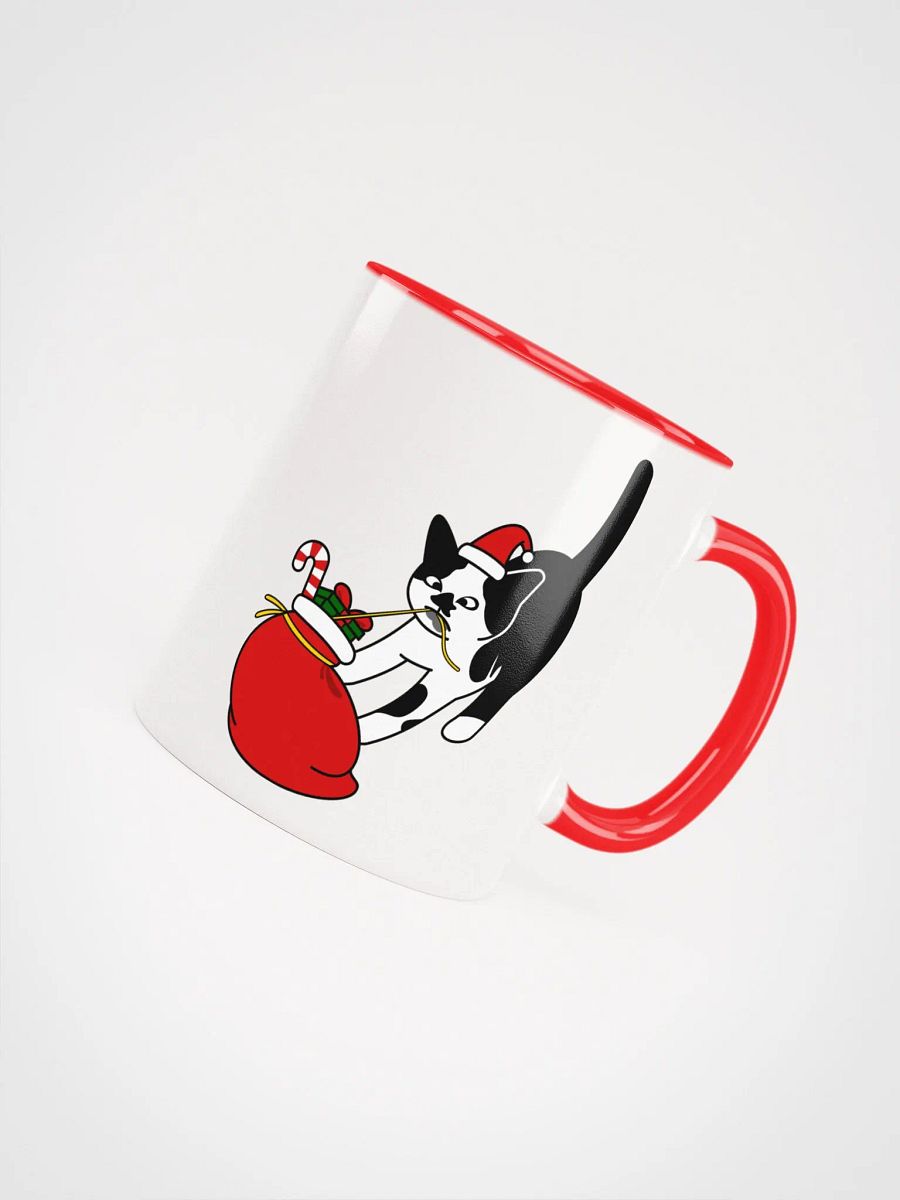 Santa Paws Christmas Cat Mug: Extra Festive Edition! product image (24)