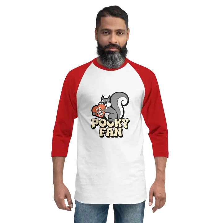 Pooky's #1 Fan Raglan Tee product image (2)