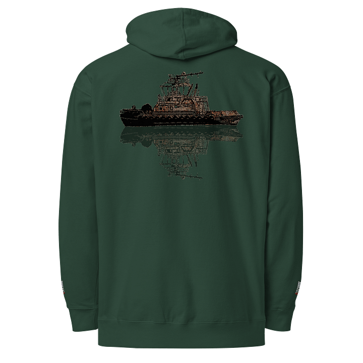 Athena and Reflection - Twin Anchor Front & sleeves (embroidered) product image (1)